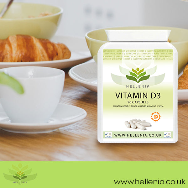 The Health Benefits of taking Vitamin D3 Hellenia Healthfoods