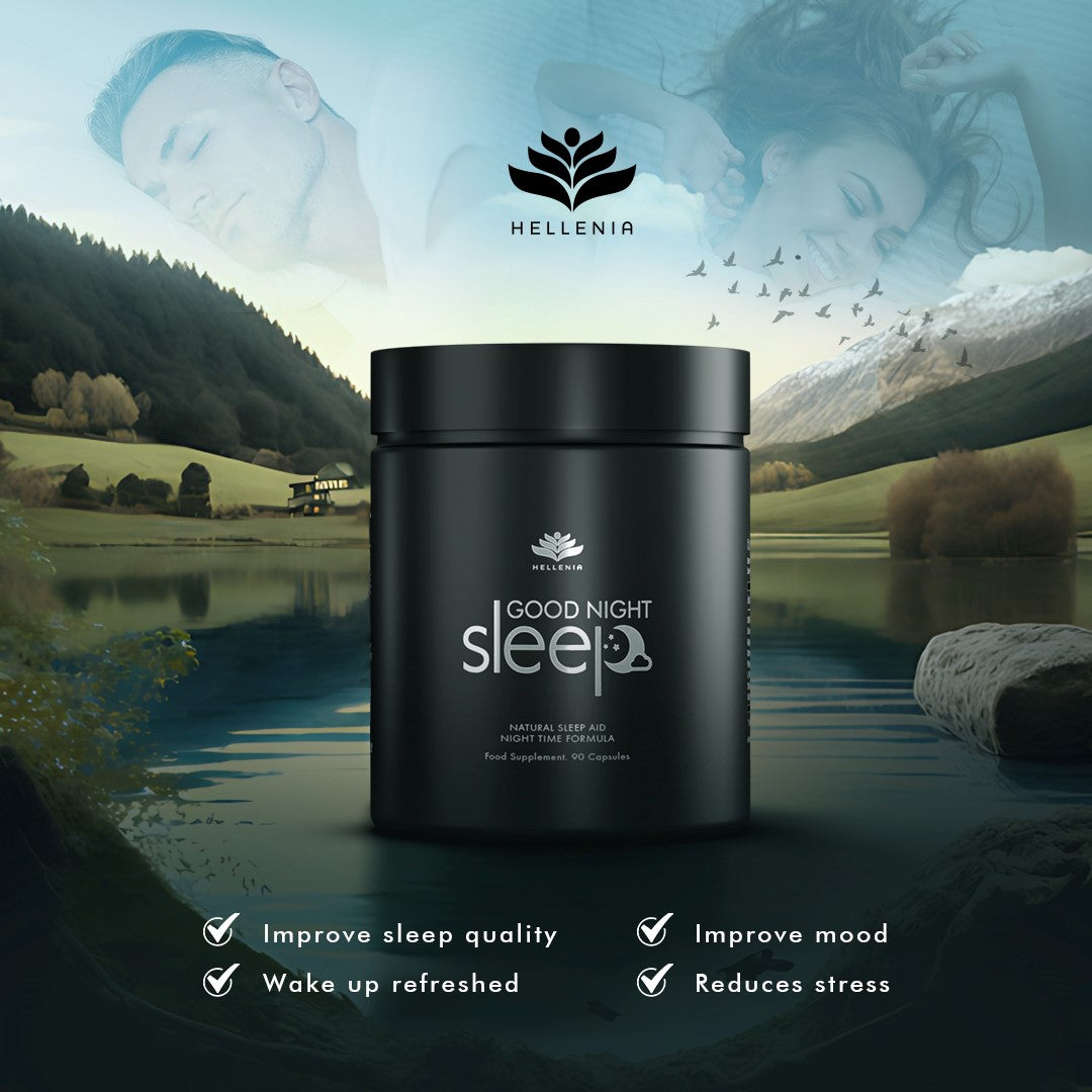 Sleep Support Capsules With Magnesium & Vitamin C - 30/60/120 Count - Immune Boost